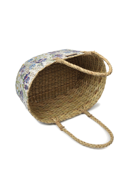 Seagrass Hamper Basket | Cane Gift Hamper Basket