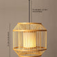 Bamboo Cafe Lamp | Cane Pendant Lamp