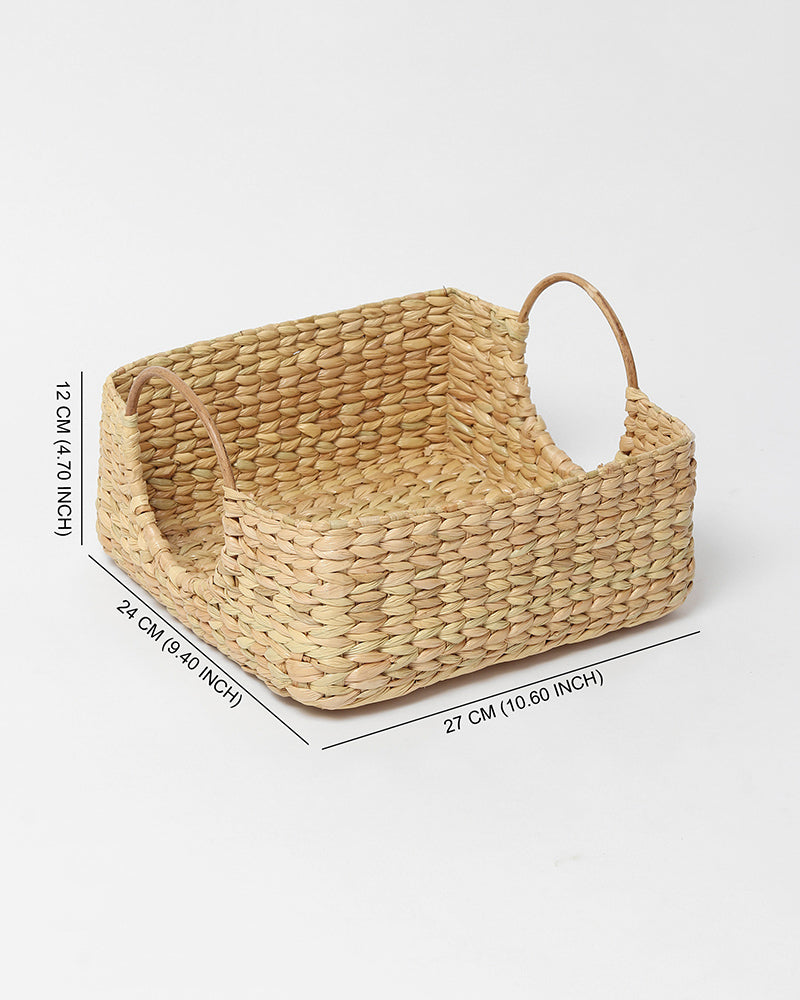 Cane Handle Fruit Hamper Basket