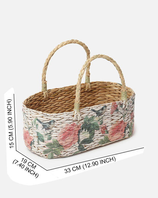 Seagrass Hamper Basket - Sophie