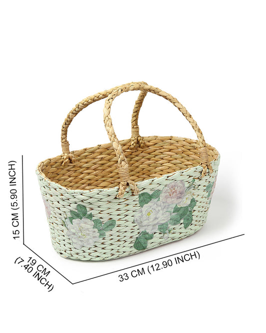 Seagrass Gift Hamper Basket | Seagrass Oval Fruit Basket