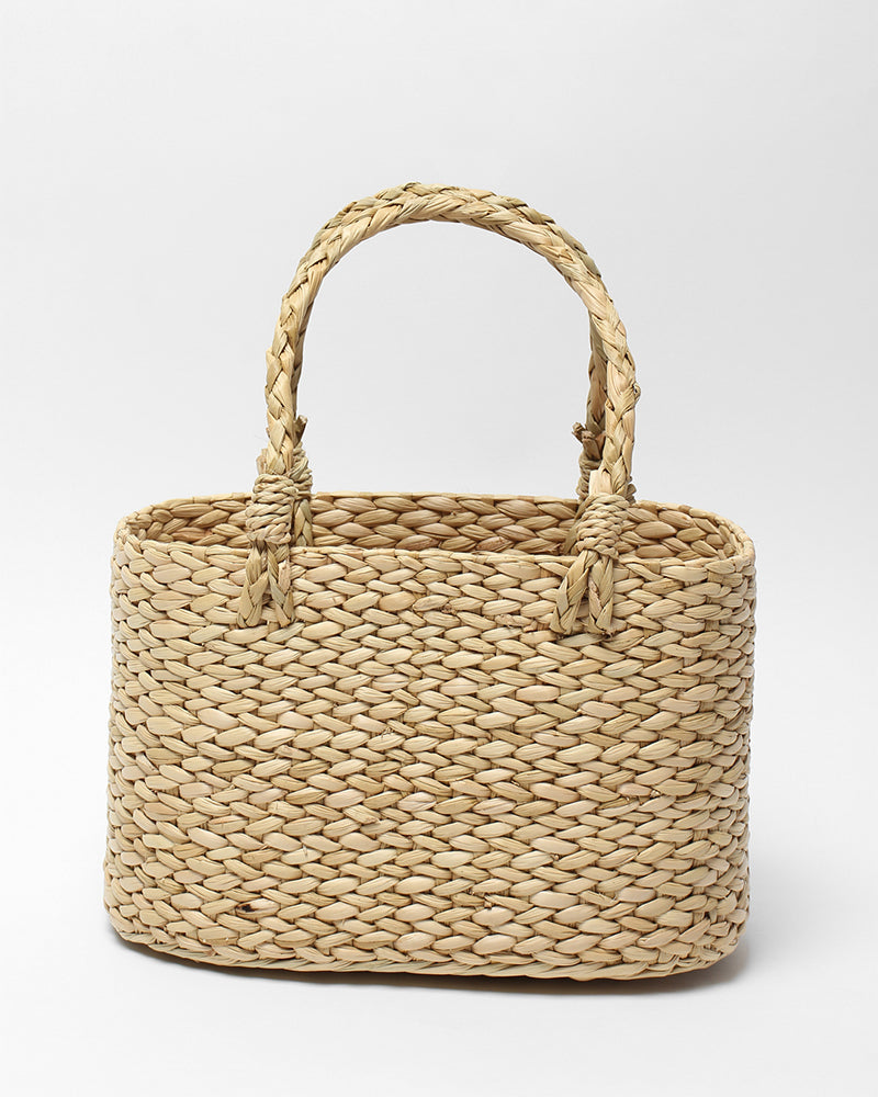 Seagrass Oval Fruit Basket