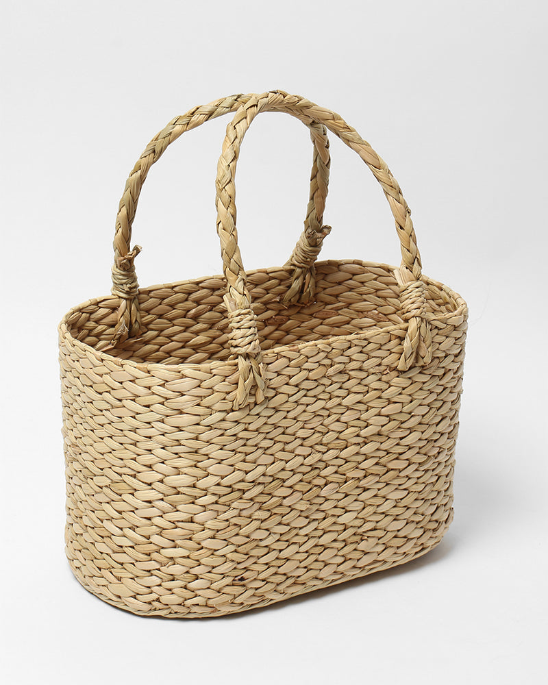 Seagrass Oval Fruit Basket