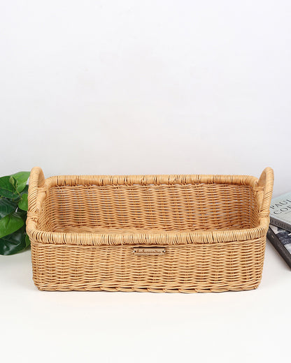 Cane Tray | Wicker Storage Basket