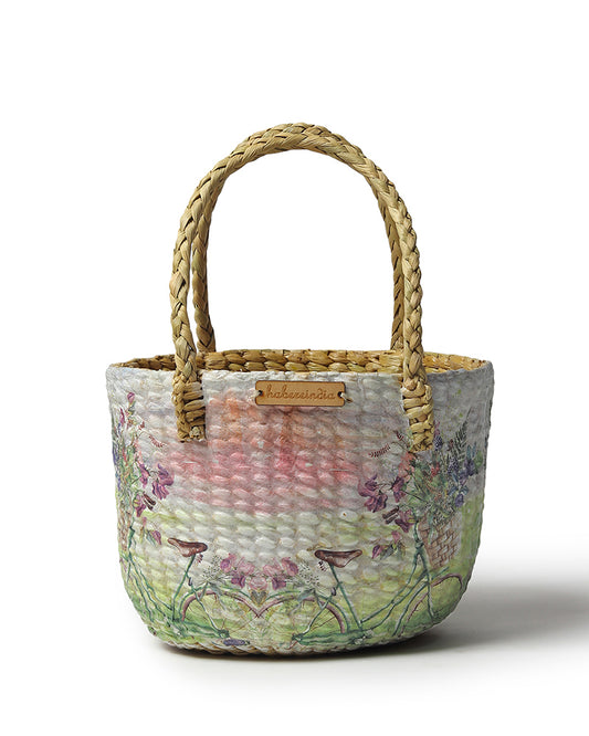 Seagrass Fruit Basket | Round Hamper Basket