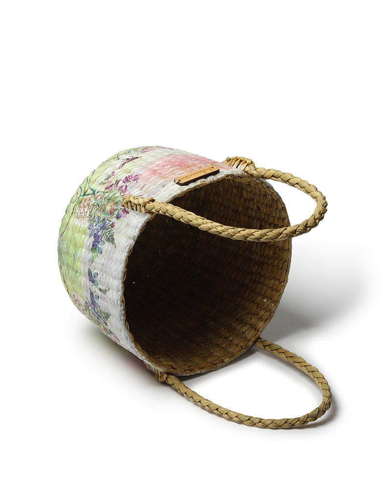 Seagrass Fruit Basket | Round Hamper Basket