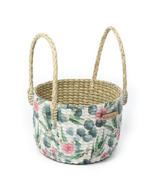 Seagrass Fruit Basket | Round Hamper Basket