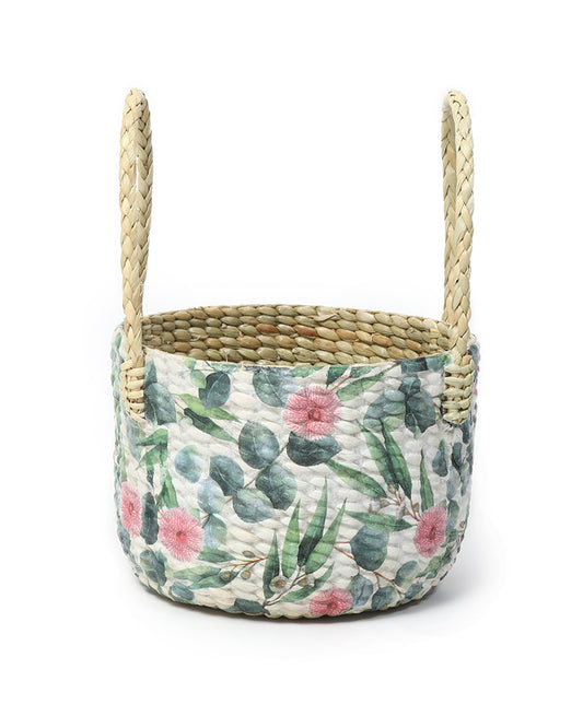 Seagrass Fruit Basket | Round Hamper Basket