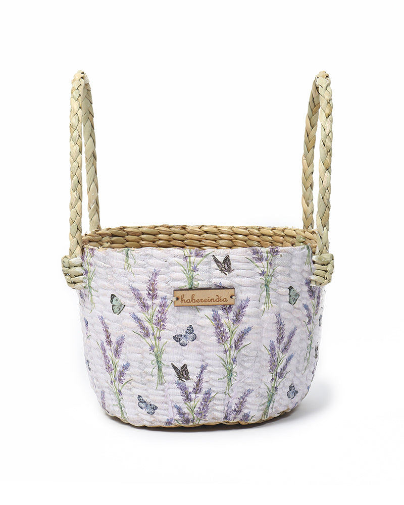 Round Hamper Basket | Seagrass Fruit Basket