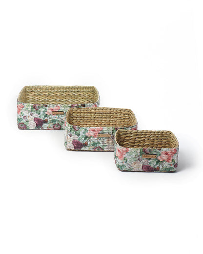 Seagrass Storage Trays - Set of 3