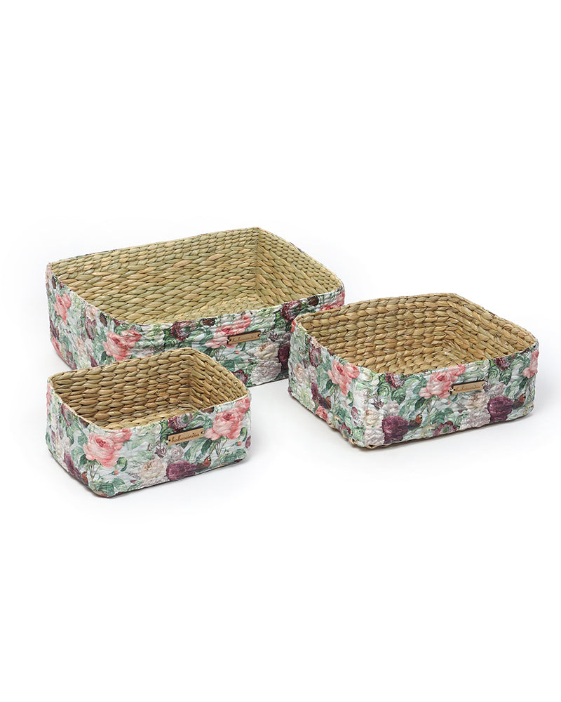 Seagrass Storage Trays - Set of 3