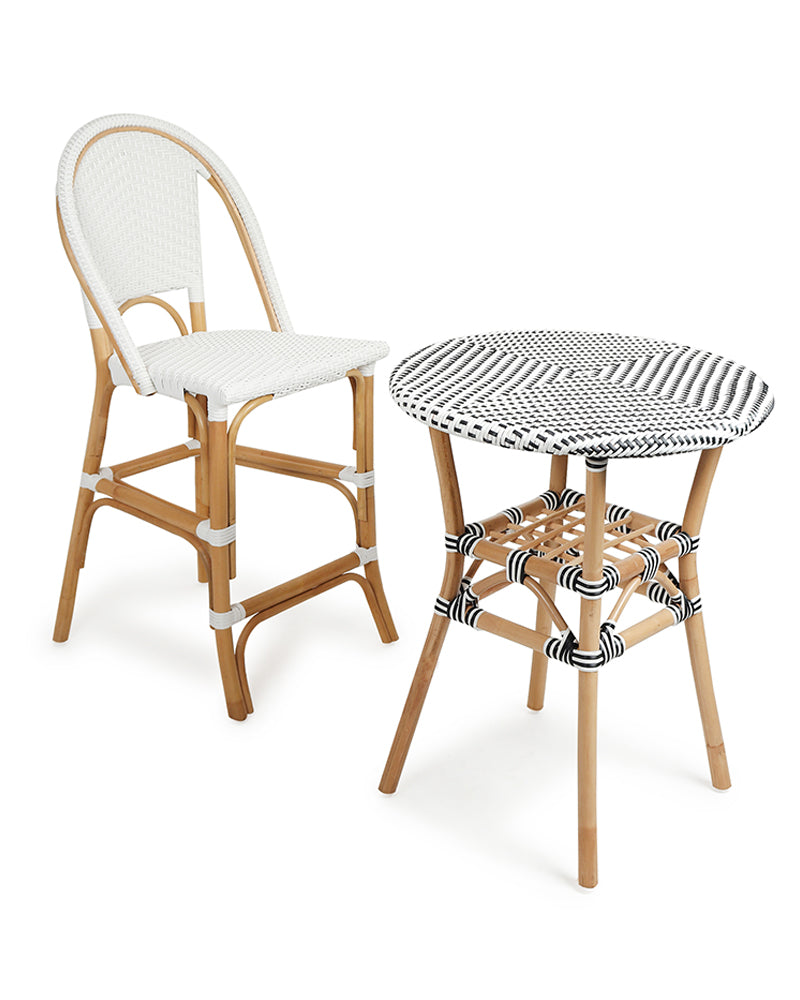  Rattan Garden Seating Chair Table Set