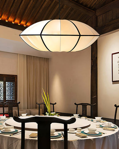 Bamboo Ceiling Lamps | Pendant Lampshade | Cafe Lights Silk