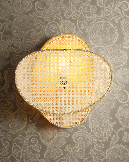 Wall Lamp| Wall Lamp For Living Room | Wall Decor Lights | Cane Webbing Wall Lamp