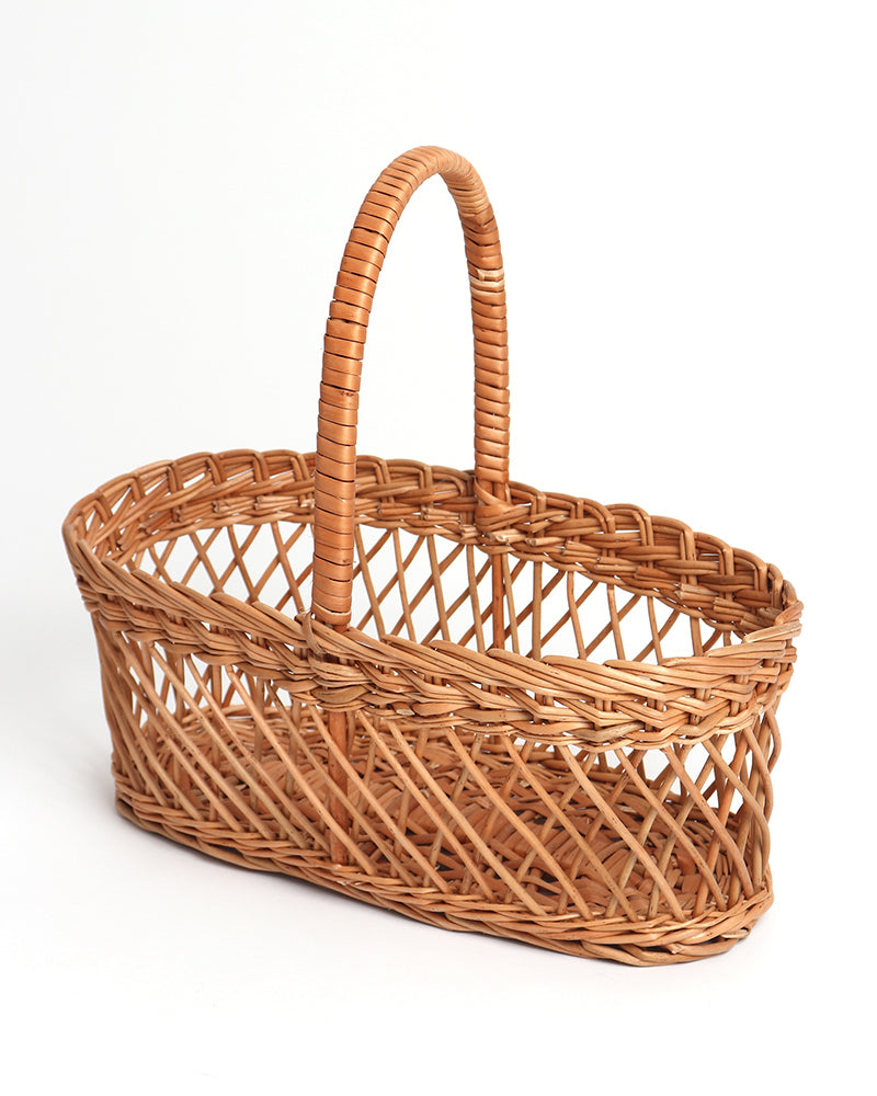 Wicker Hamper Basket | Jali Fruit Basket