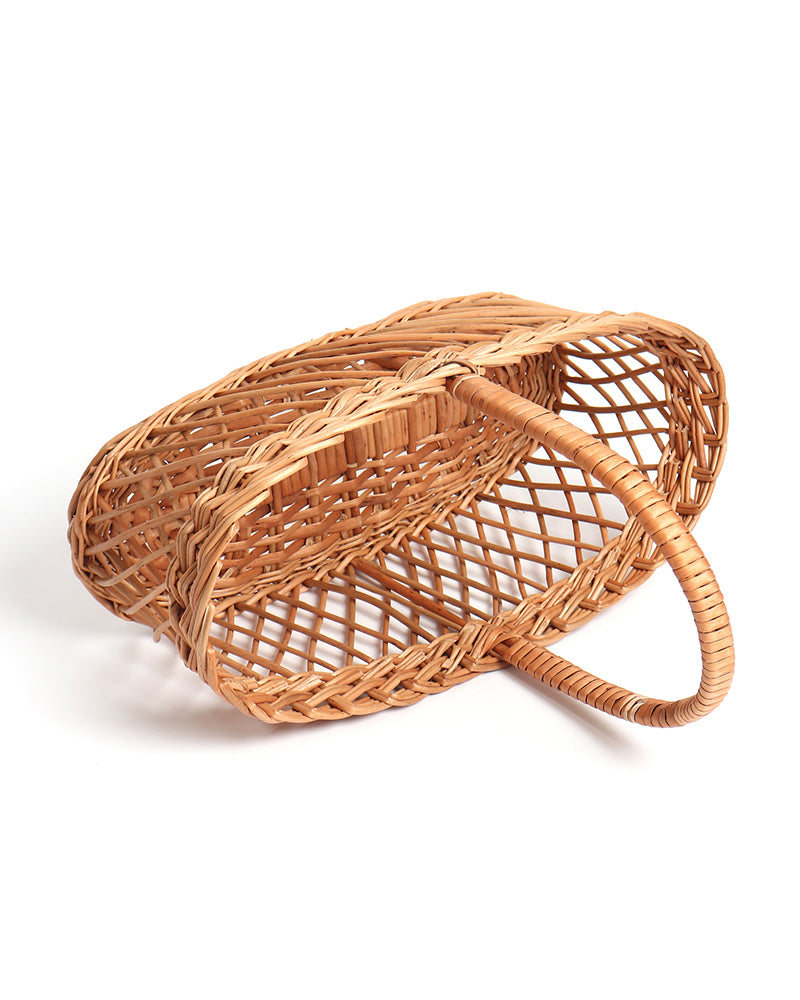 Wicker Hamper Basket | Jali Fruit Basket