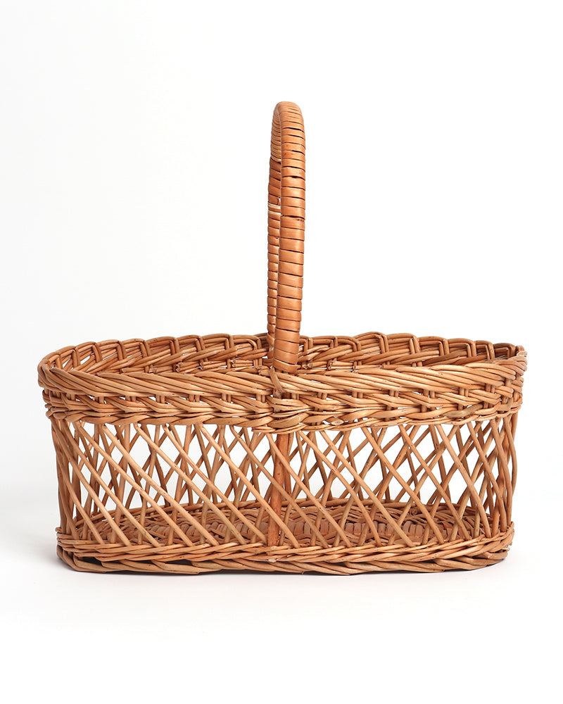 Wicker Hamper Basket | Jali Fruit Basket