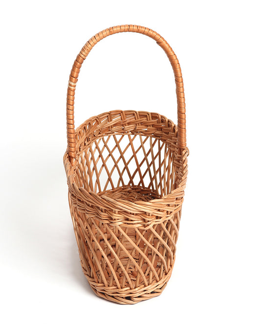 Wicker Hamper Basket | Jali Fruit Basket