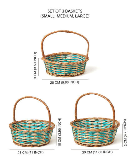 Wicker Gift Hamper Basket | Fruit Basket