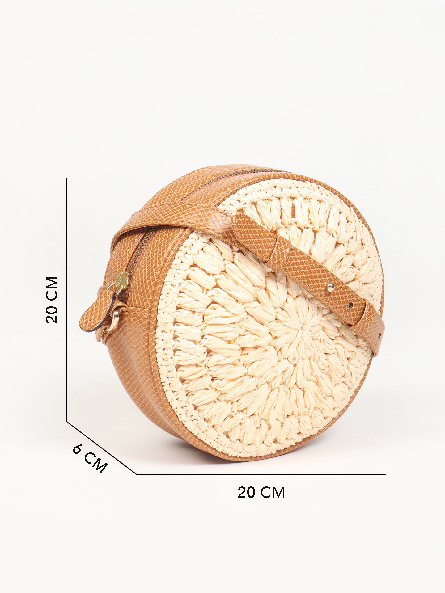 Round Raffia Sling Bag Crossbody Sling Bag Sling Bag Habere India