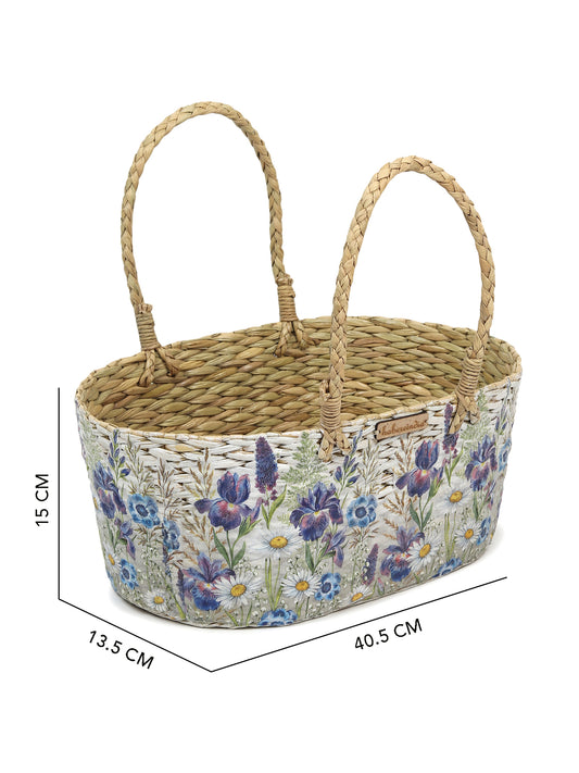 Seagrass Hamper Basket | Cane Gift Hamper Basket