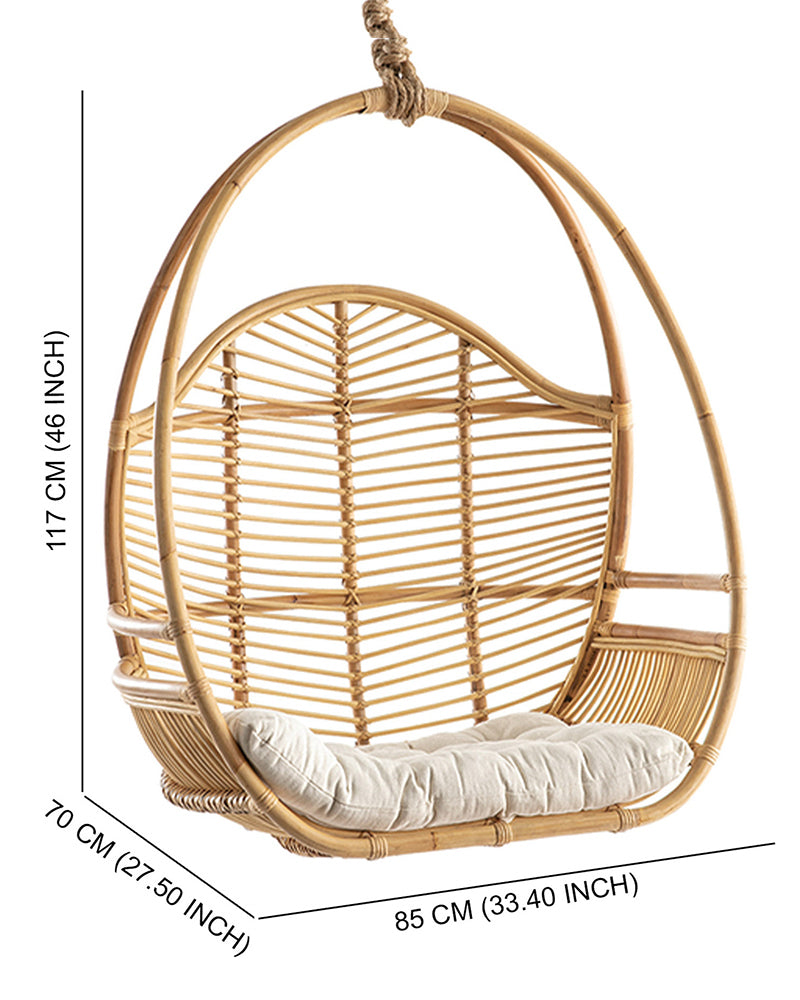 Oxford Bamboo Swing | Rattan Swing | Cane Furniture