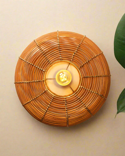 Rattan Wall Lamp | Night Lamp For Bedroom Wall | Wall Mount Lights | Wall Lamps For Bedroom