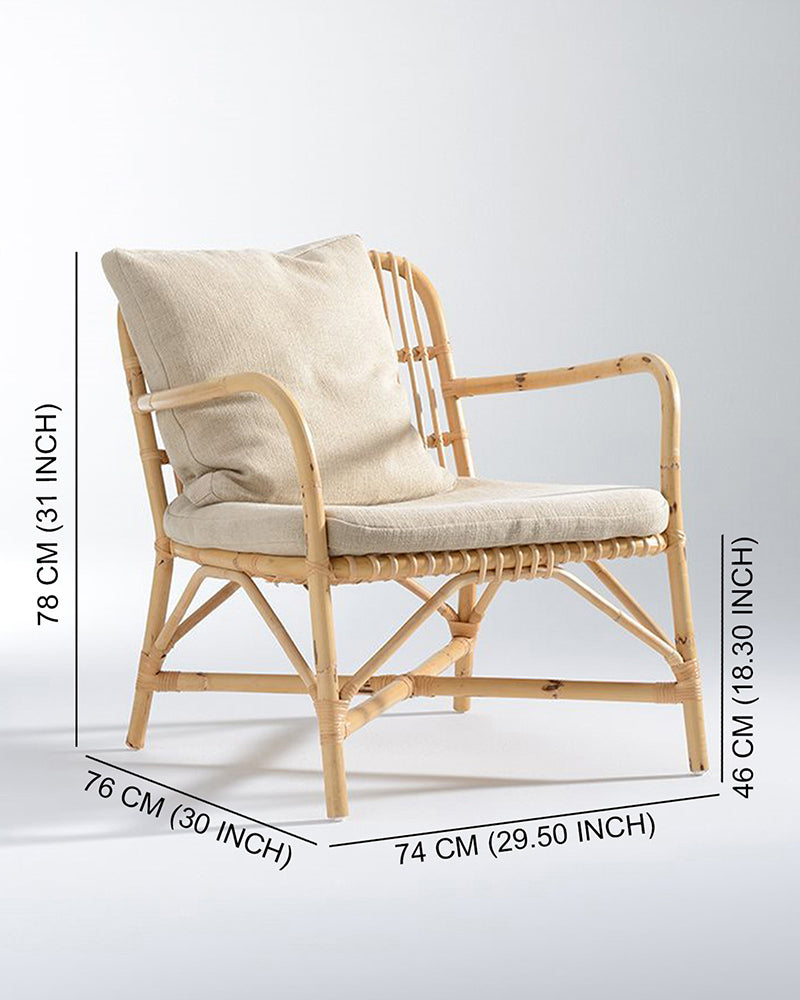 Giza Bamboo Chair | Rattan Chair | Cane Furniture