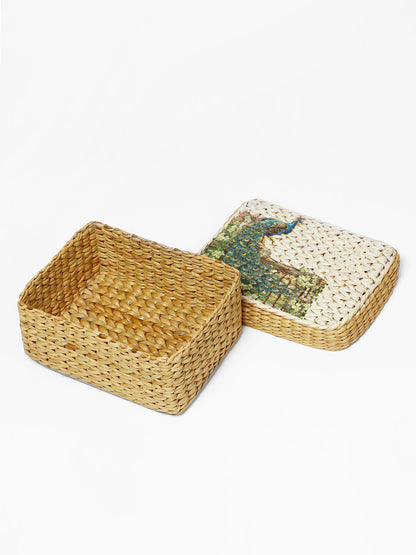 Seagrass Lid Boxes