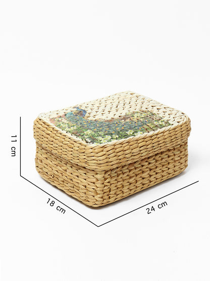 Seagrass Lid Boxes