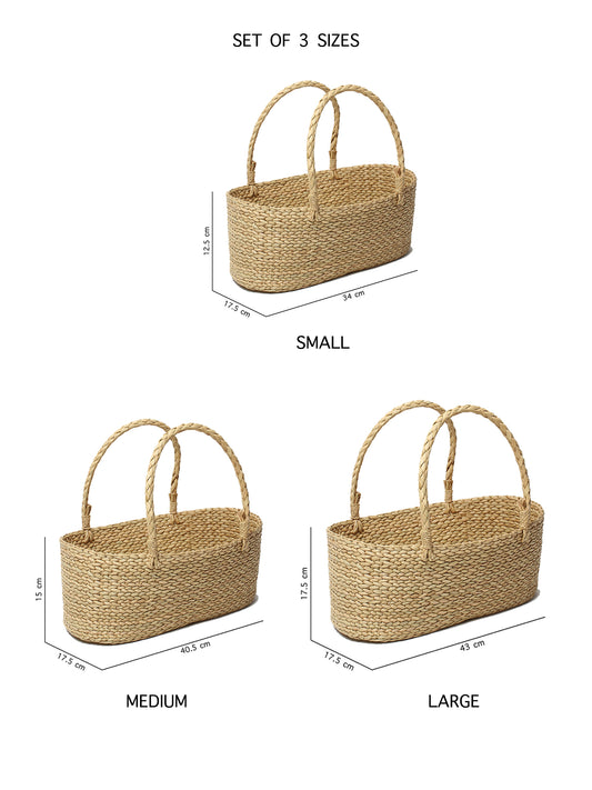 Seagrass Hamper Basket